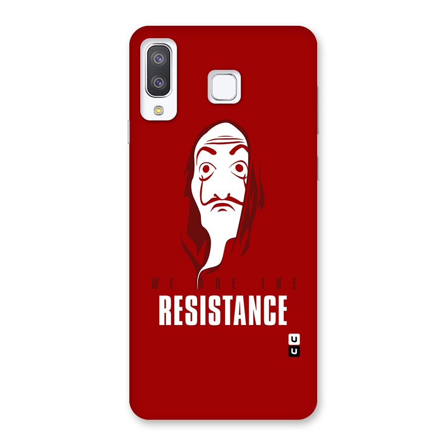 We Are Resistance Back Case for Galaxy A8 Star