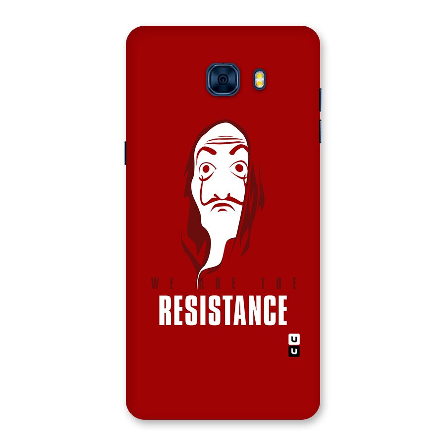 We Are Resistance Back Case for Galaxy C7 Pro