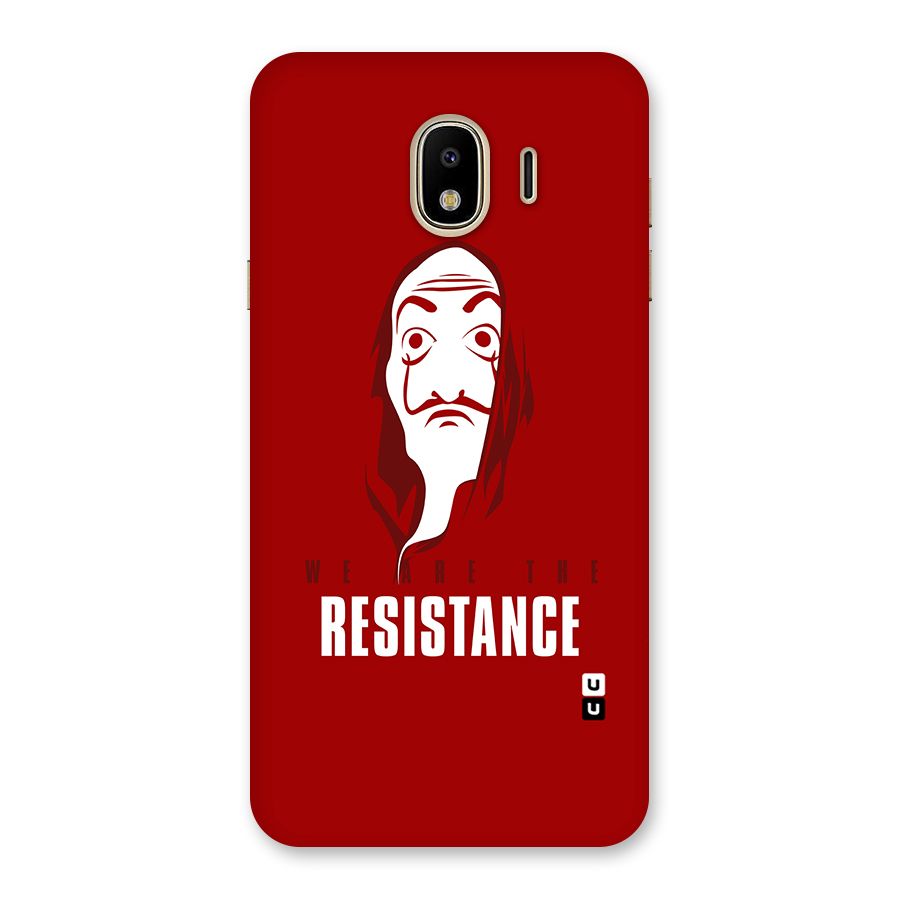 We Are Resistance Back Case for Galaxy J4
