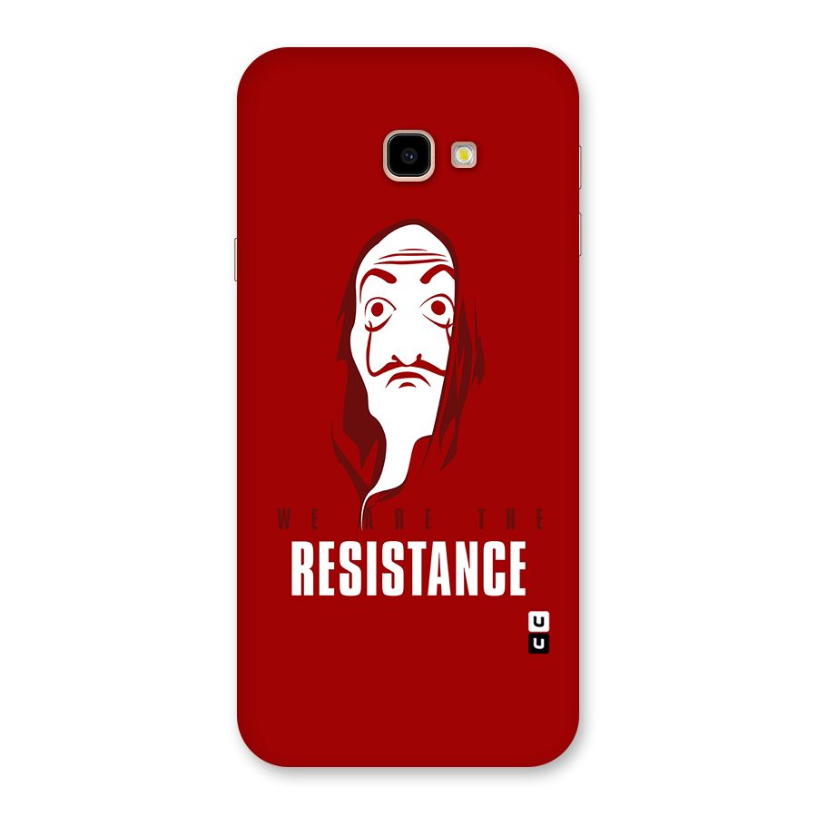 We Are Resistance Back Case for Galaxy J4 Plus