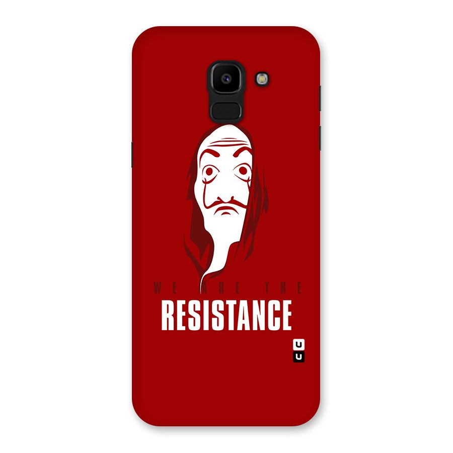 We Are Resistance Back Case for Galaxy J6