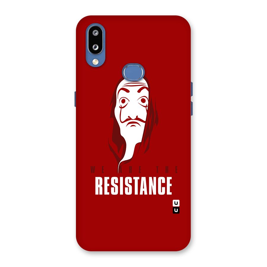 We Are Resistance Back Case for Galaxy M01s