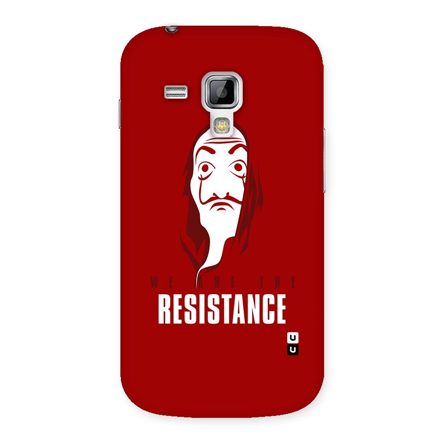 We Are Resistance Back Case for Galaxy S Duos
