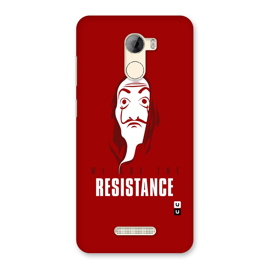 We Are Resistance Back Case for Gionee A1 LIte