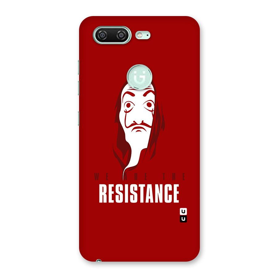 We Are Resistance Back Case for Gionee S10