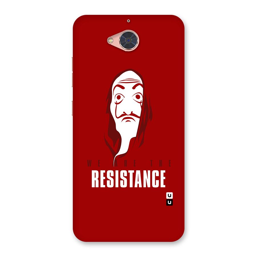 We Are Resistance Back Case for Gionee S6 Pro
