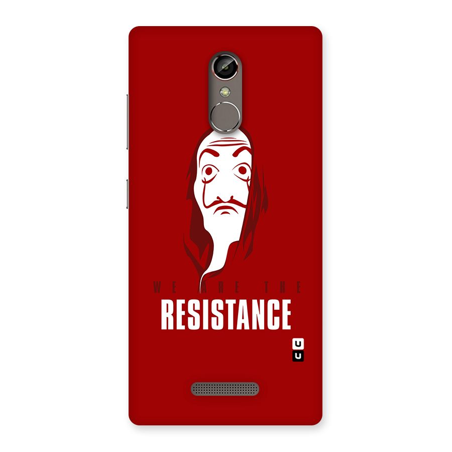 We Are Resistance Back Case for Gionee S6s