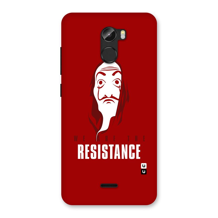 We Are Resistance Back Case for Gionee X1