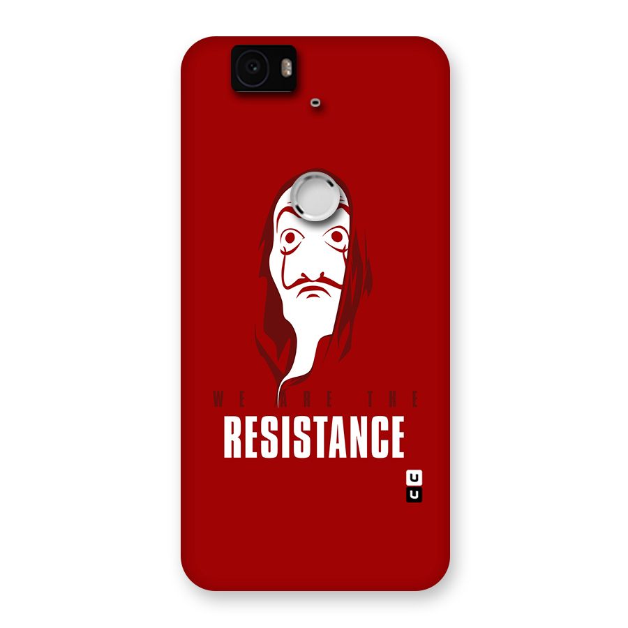 We Are Resistance Back Case for Google Nexus-6P