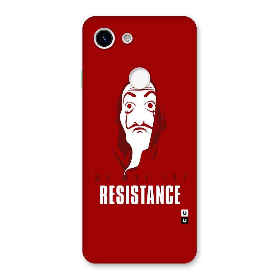 We Are Resistance Back Case for Google Pixel 3