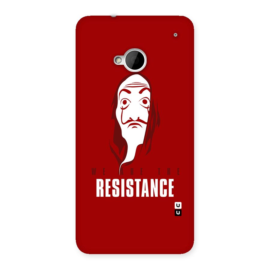 We Are Resistance Back Case for HTC One M7