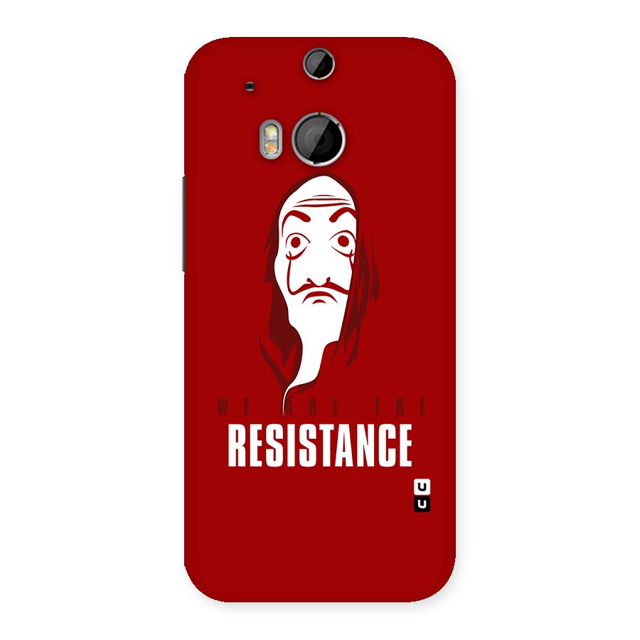 We Are Resistance Back Case for HTC One M8
