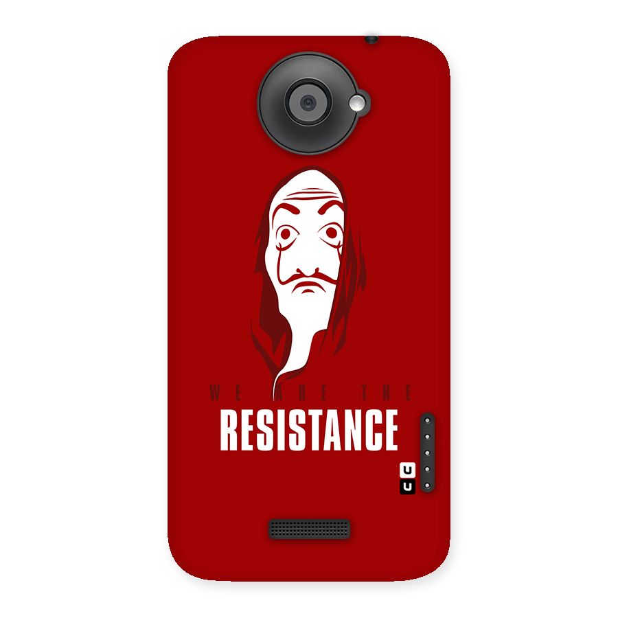 We Are Resistance Back Case for HTC One X