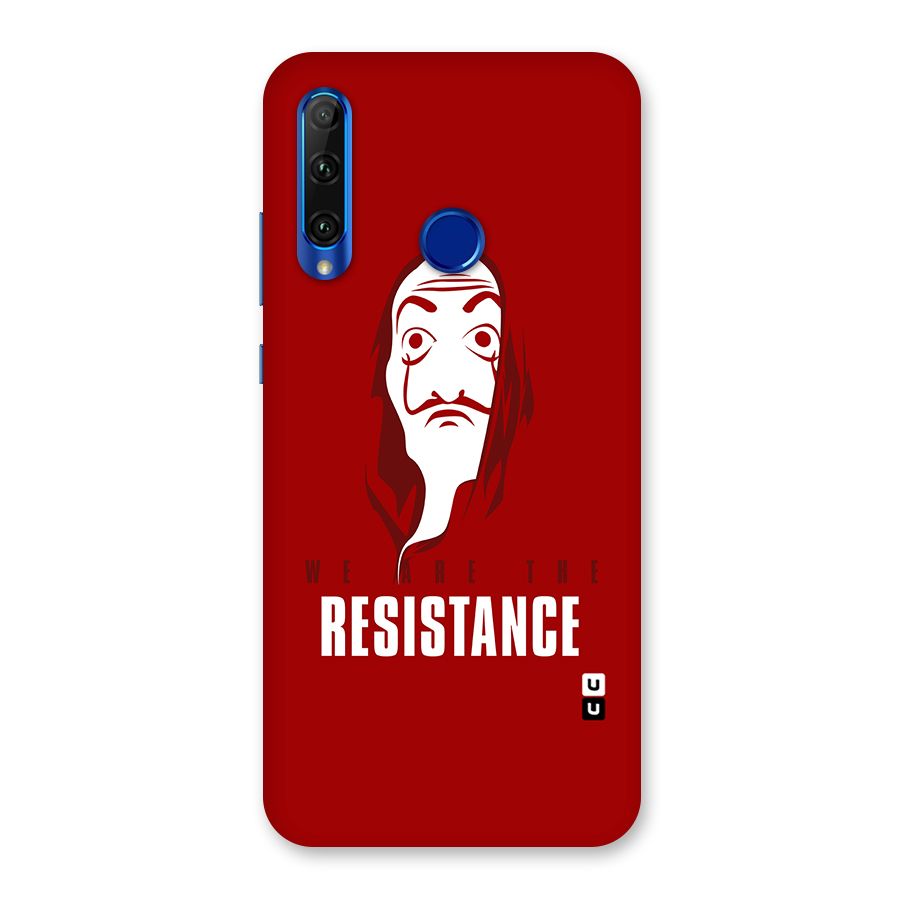 We Are Resistance Back Case for Honor 20i