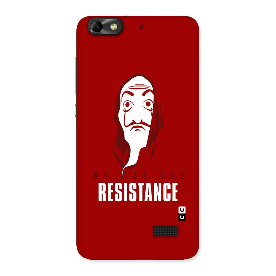 We Are Resistance Back Case for Honor 4C