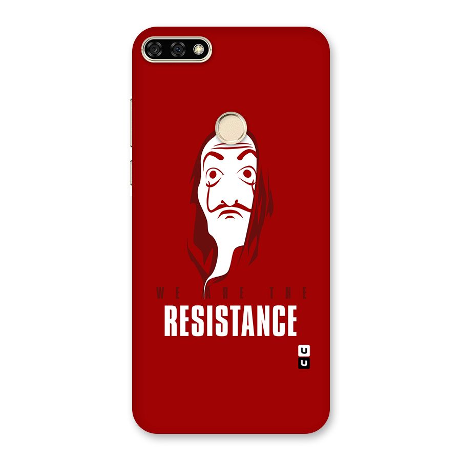 We Are Resistance Back Case for Honor 7A