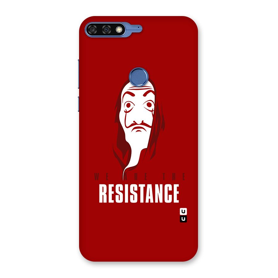 We Are Resistance Back Case for Honor 7C