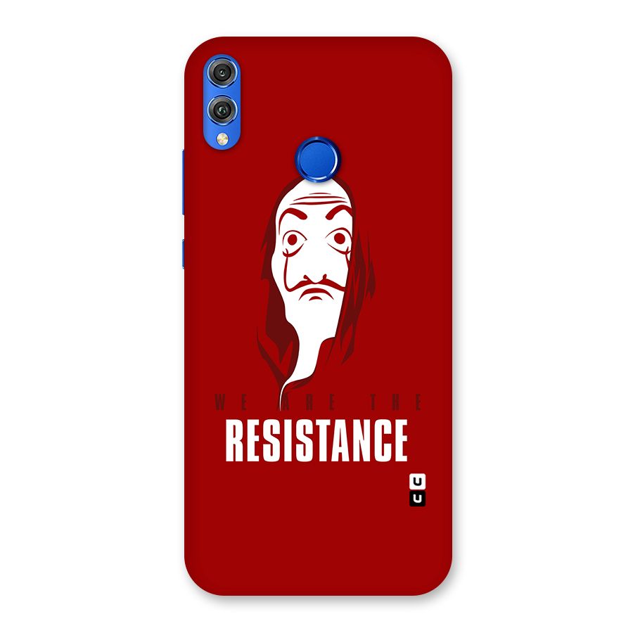 We Are Resistance Back Case for Honor 8X
