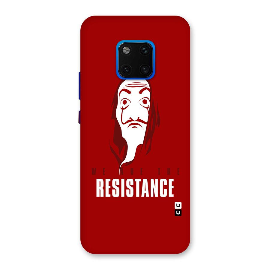 We Are Resistance Back Case for Huawei Mate 20 Pro