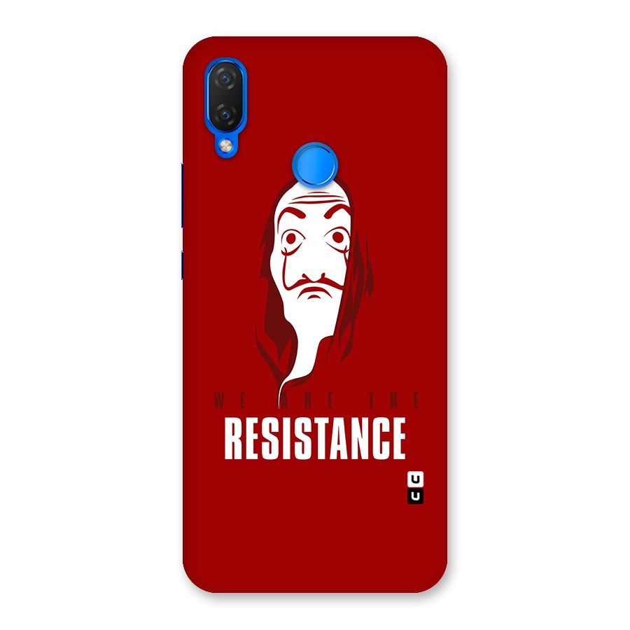 We Are Resistance Back Case for Huawei P Smart+