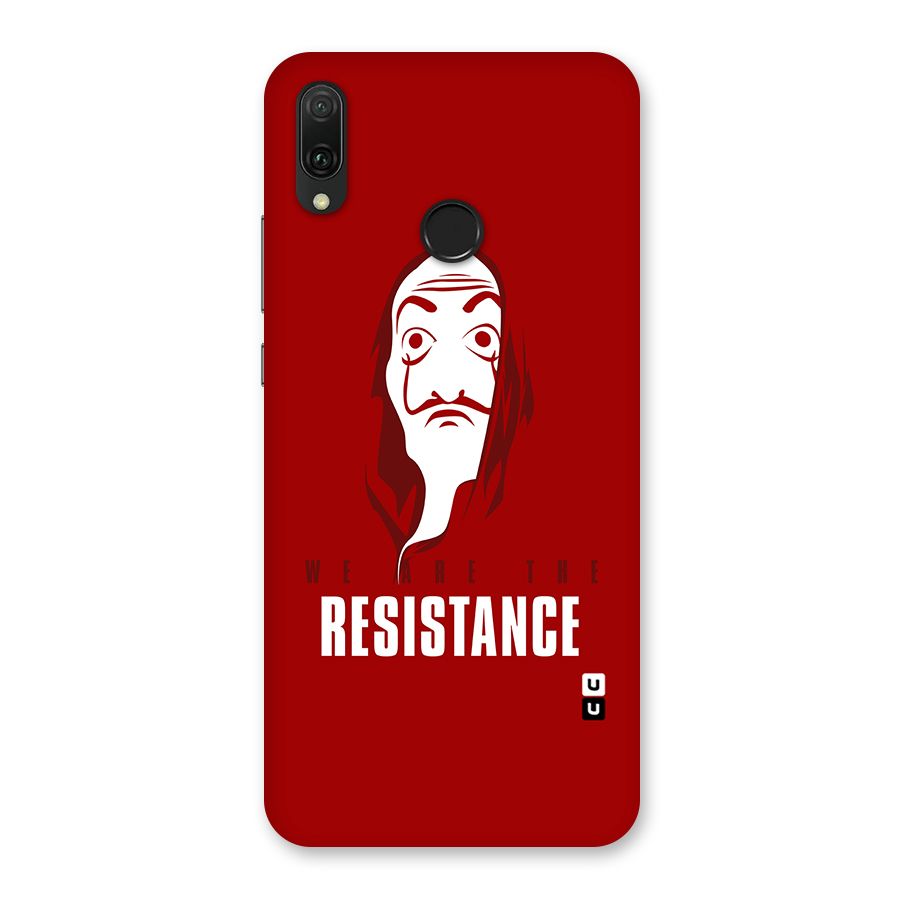 We Are Resistance Back Case for Huawei Y9 (2019)