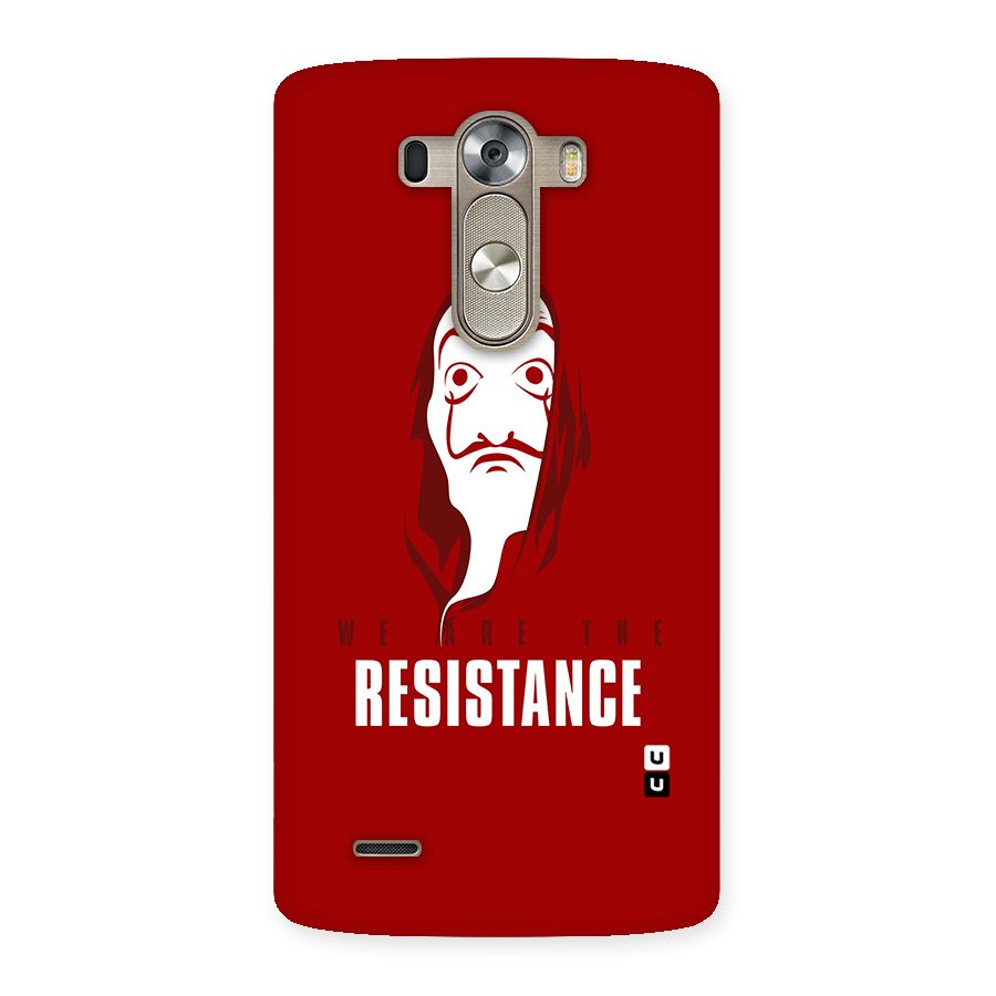We Are Resistance Back Case for LG G3