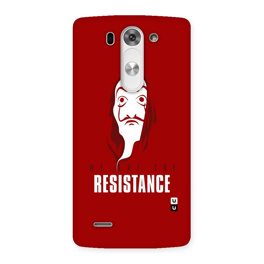 We Are Resistance Back Case for LG G3 Mini
