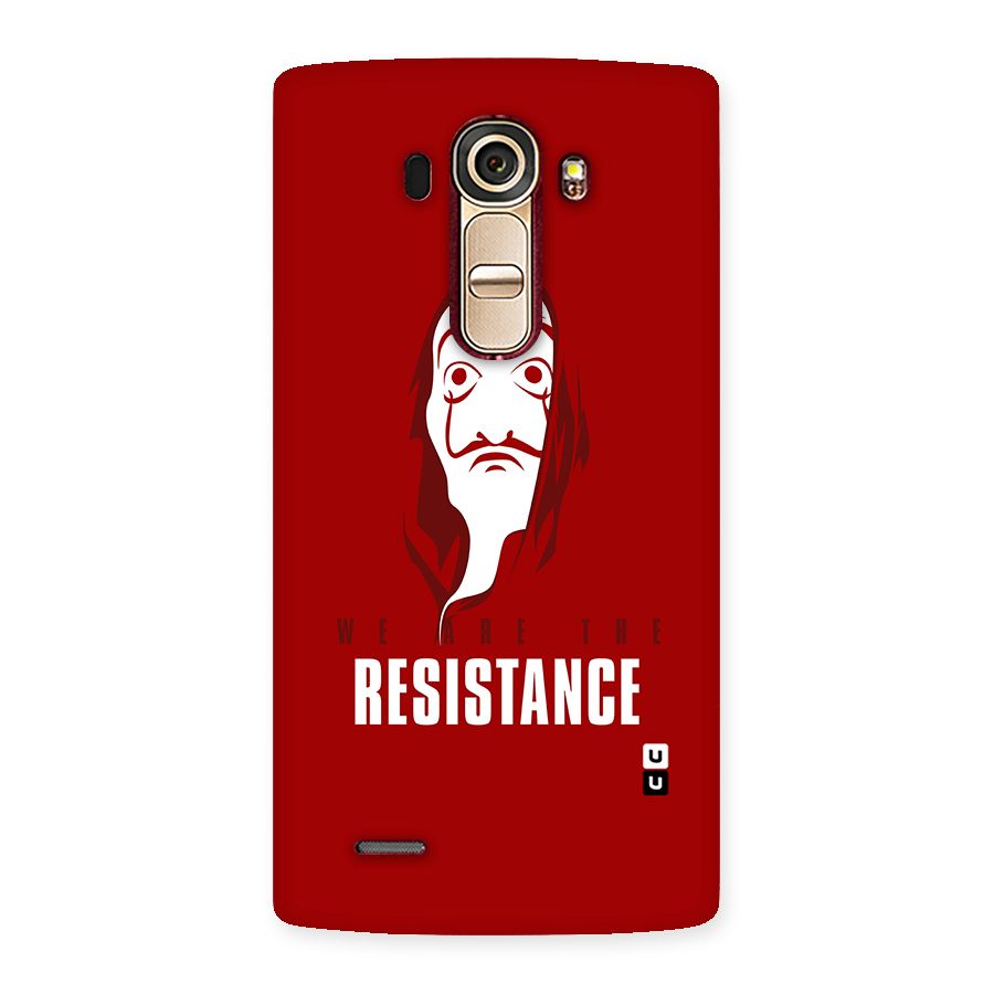 We Are Resistance Back Case for LG G4