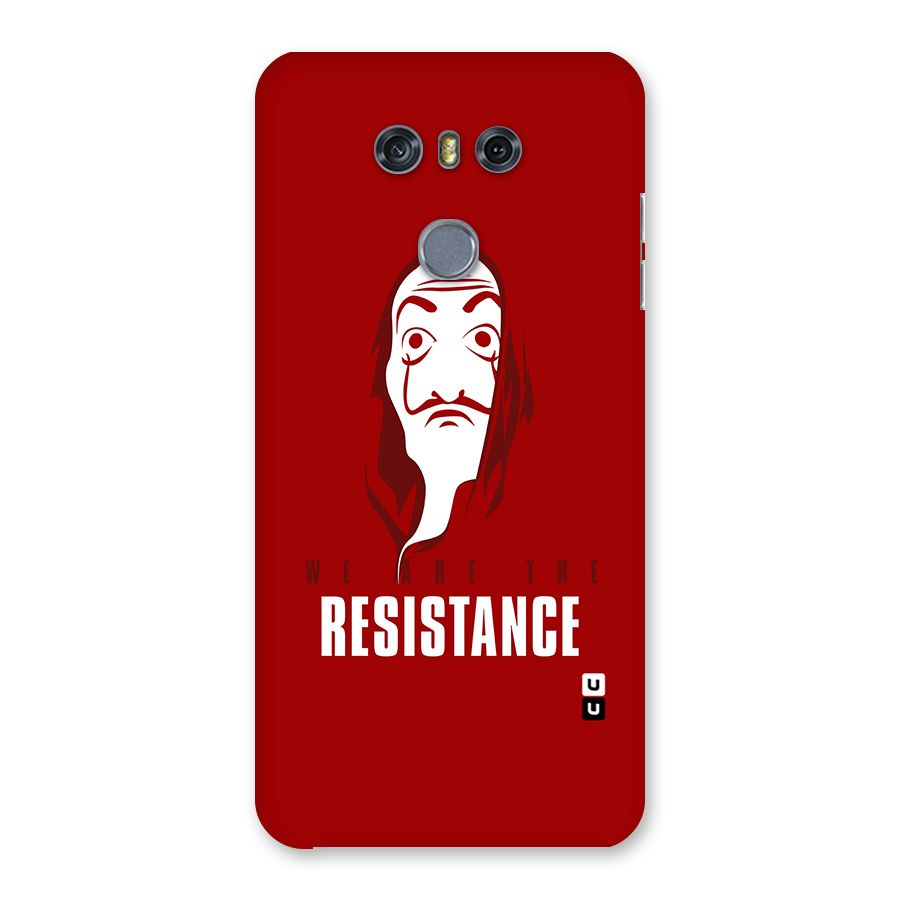 We Are Resistance Back Case for LG G6