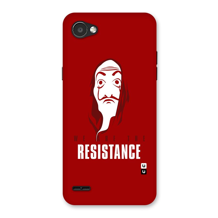 We Are Resistance Back Case for LG Q6