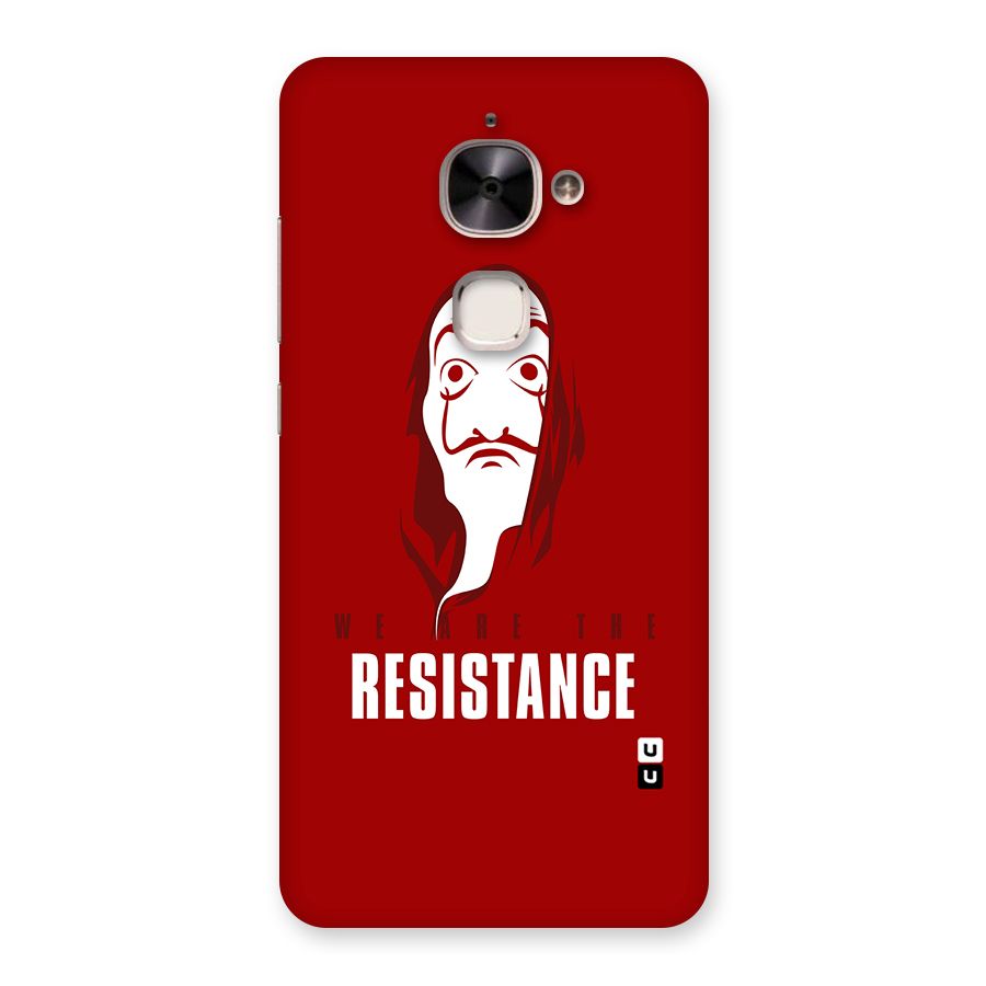 We Are Resistance Back Case for Le 2