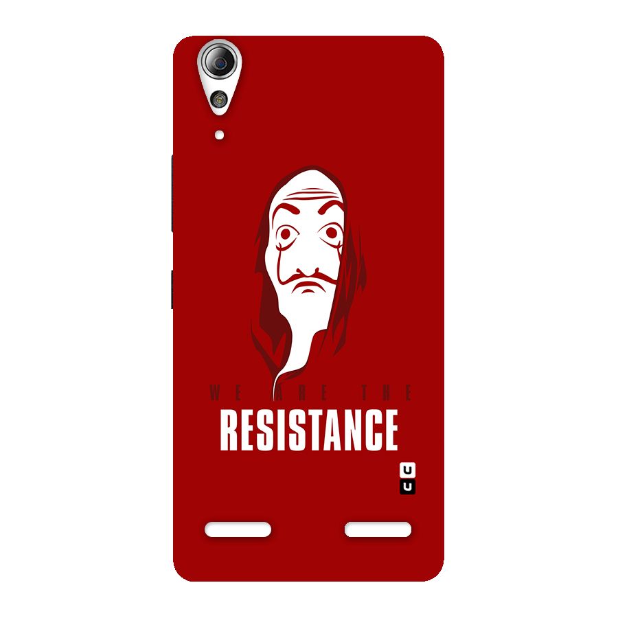 We Are Resistance Back Case for Lenovo A6000 Plus