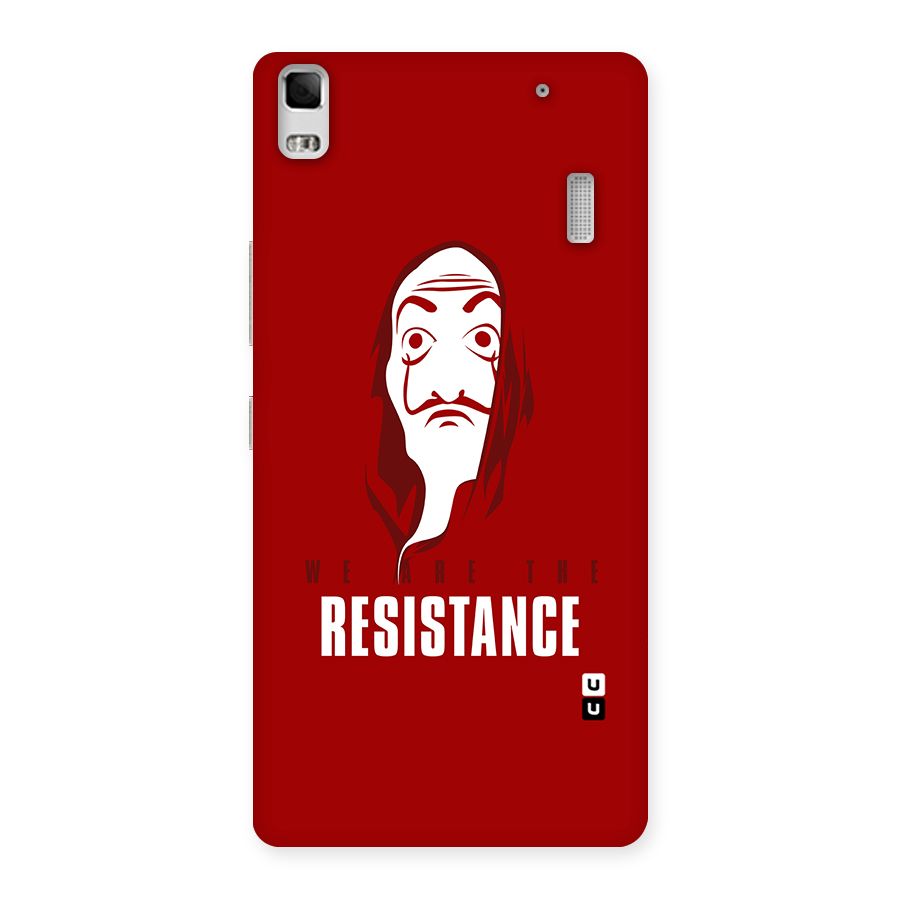 We Are Resistance Back Case for Lenovo K3 Note