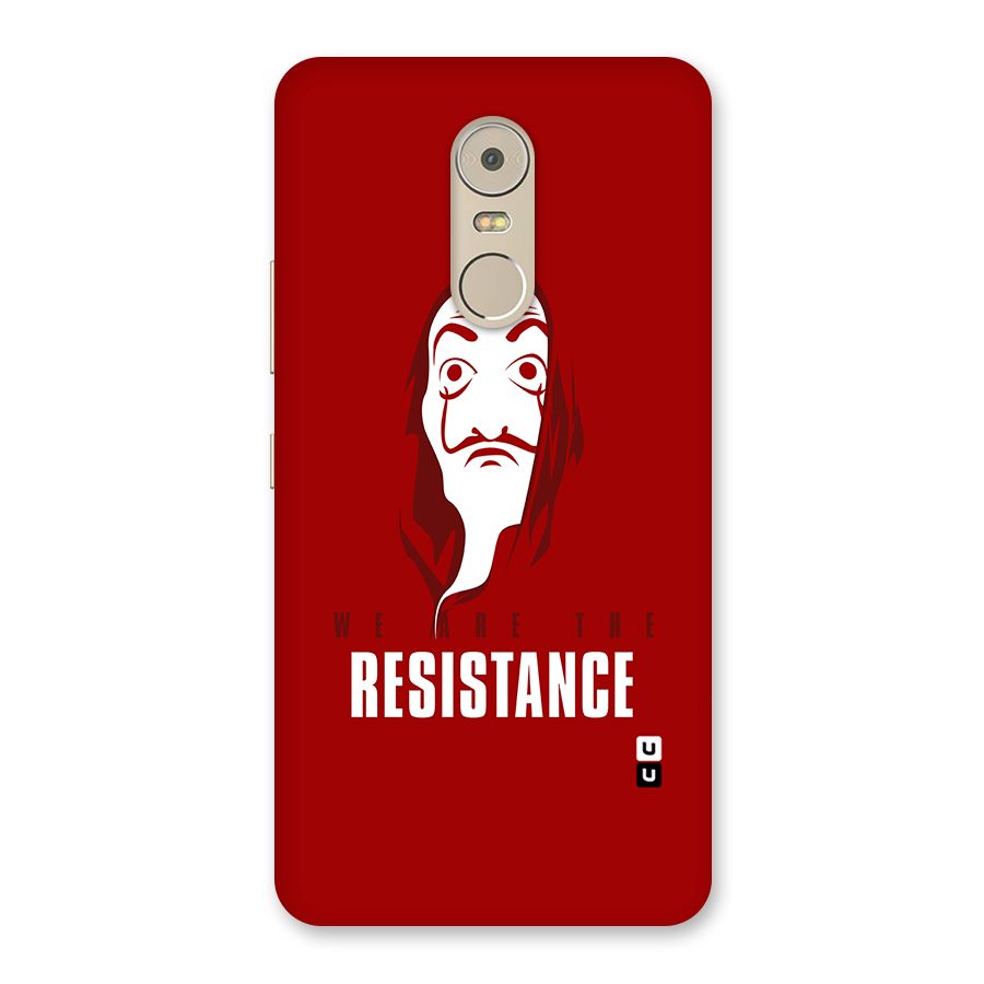 We Are Resistance Back Case for Lenovo K6 Note