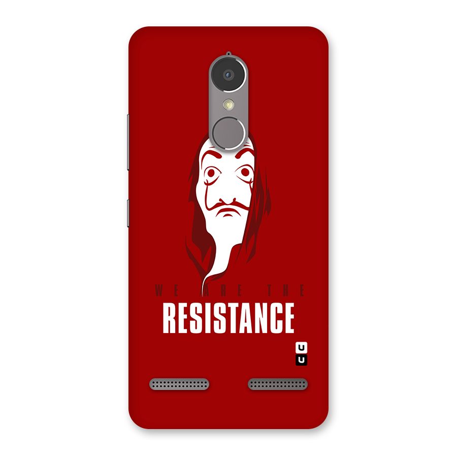We Are Resistance Back Case for Lenovo K6 Power
