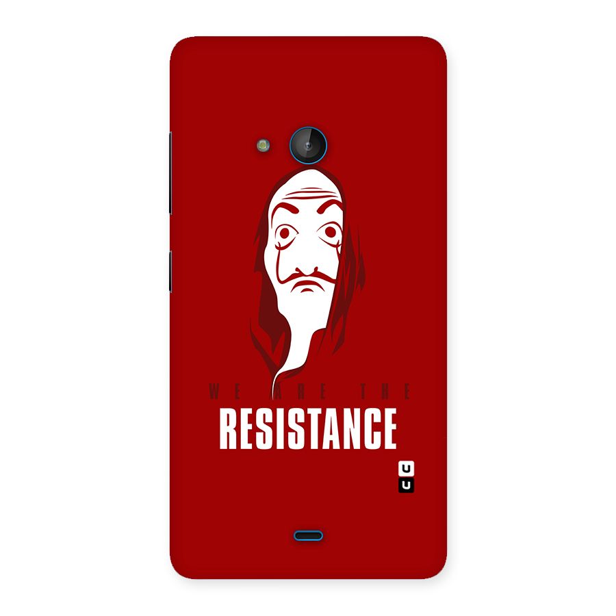 We Are Resistance Back Case for Lumia 540