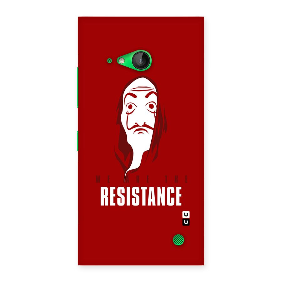We Are Resistance Back Case for Lumia 730