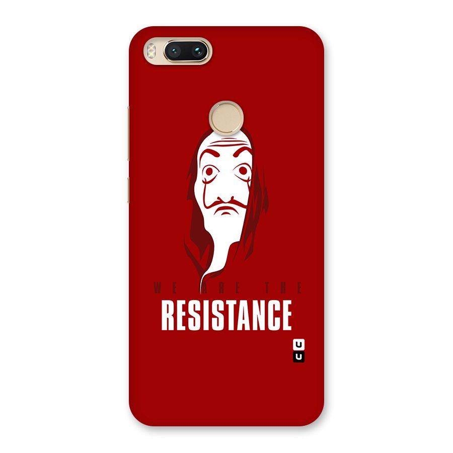 We Are Resistance Back Case for Mi A1