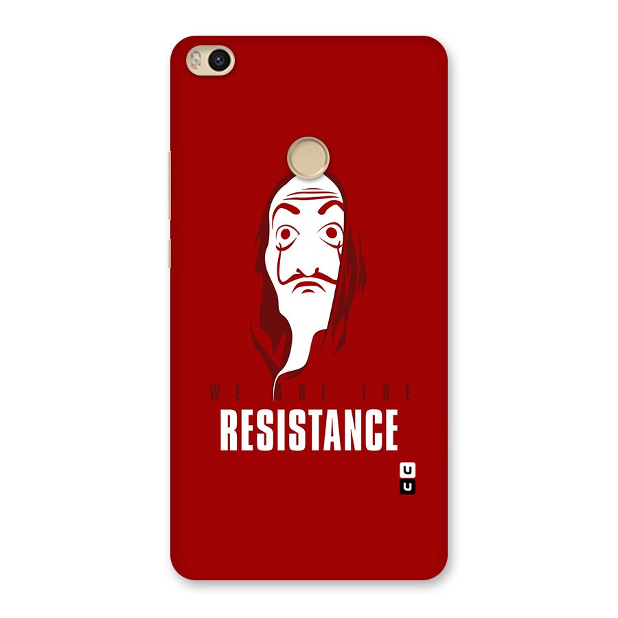 We Are Resistance Back Case for Mi Max 2