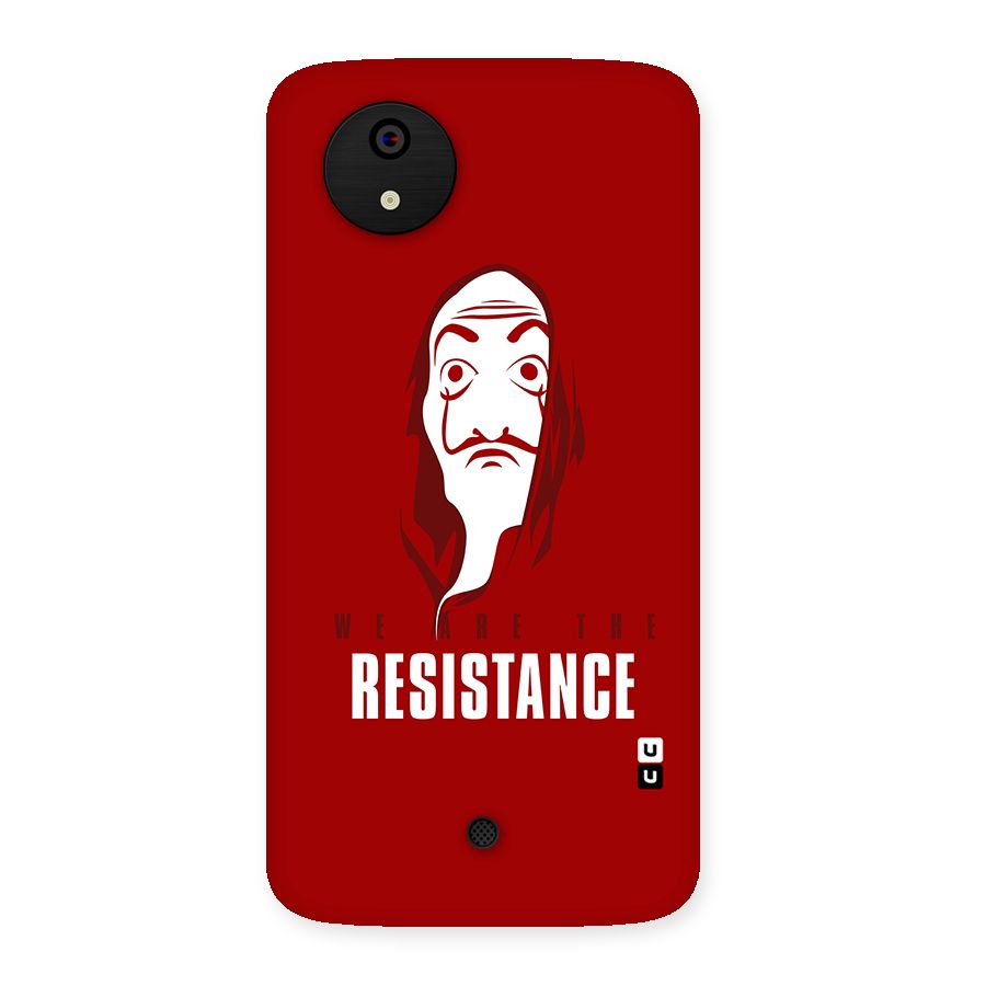We Are Resistance Back Case for Micromax Canvas A1