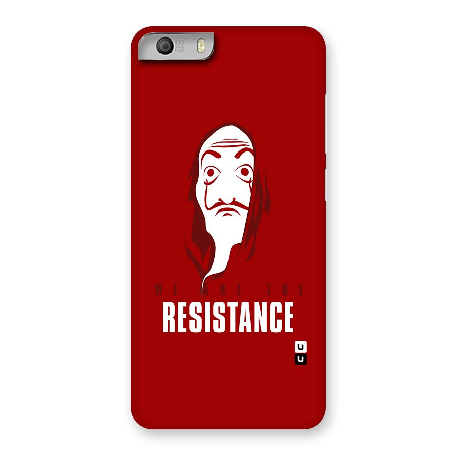 We Are Resistance Back Case for Micromax Canvas Knight 2