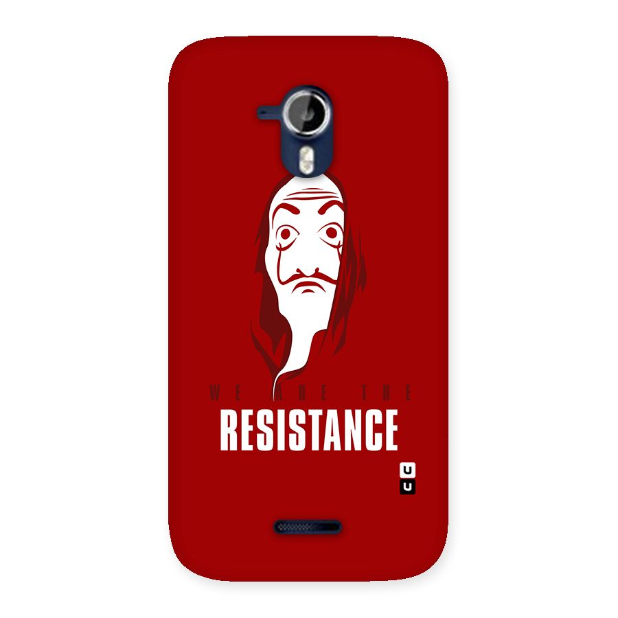 We Are Resistance Back Case for Micromax Canvas Magnus A117
