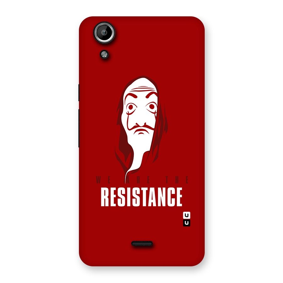We Are Resistance Back Case for Micromax Canvas Selfie Lens Q345