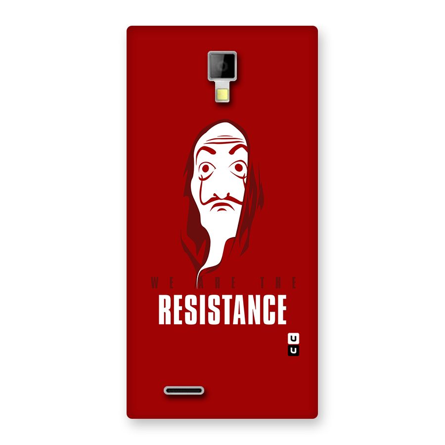We Are Resistance Back Case for Micromax Canvas Xpress A99