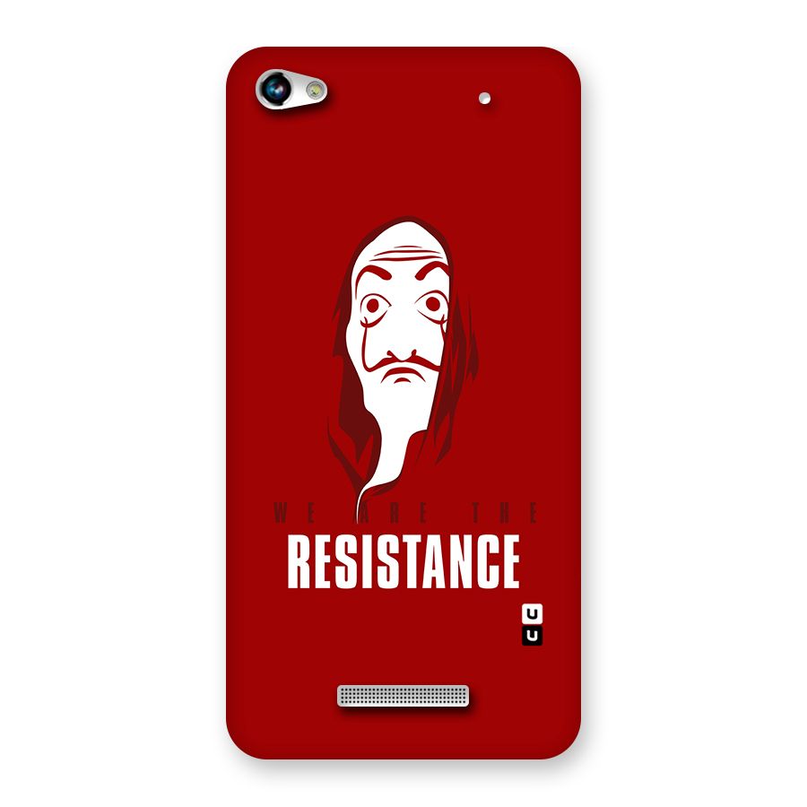 We Are Resistance Back Case for Micromax Hue 2