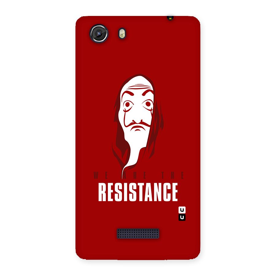 We Are Resistance Back Case for Micromax Unite 3