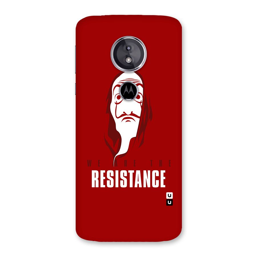 We Are Resistance Back Case for Moto E5