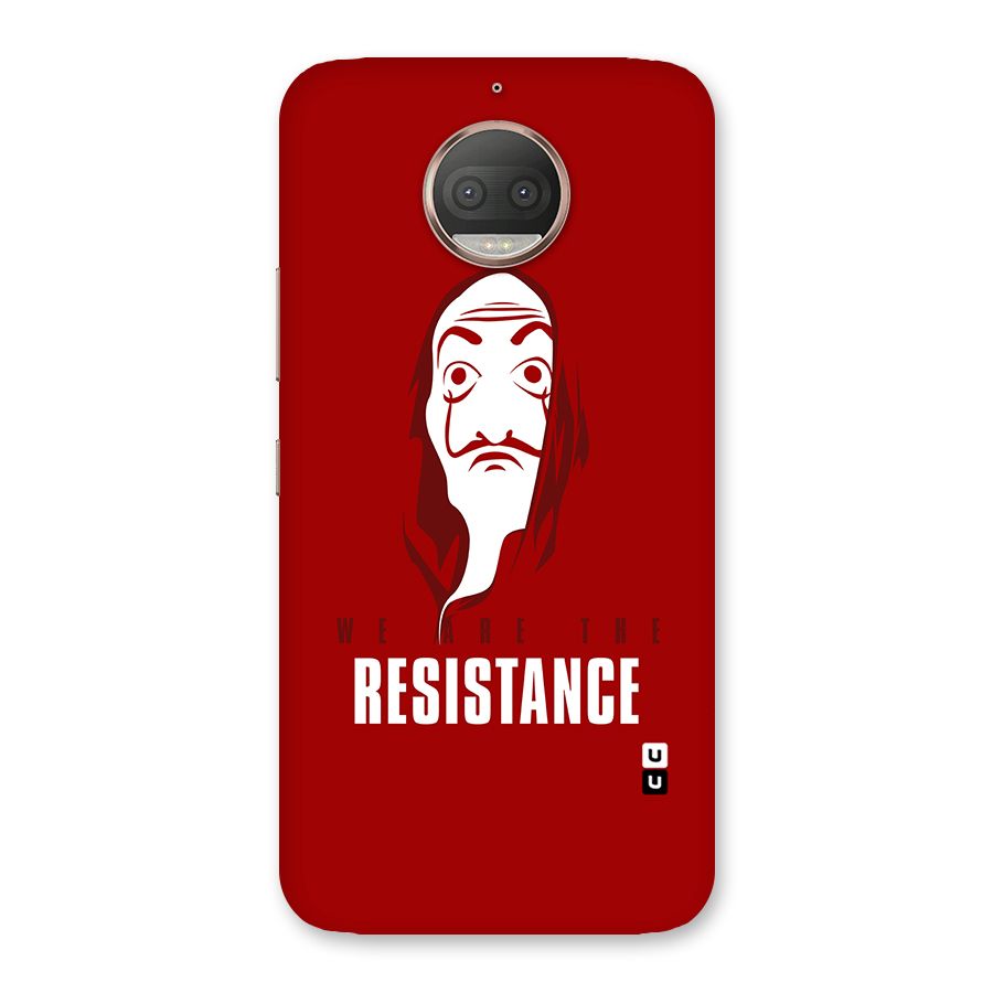We Are Resistance Back Case for Moto G5s Plus