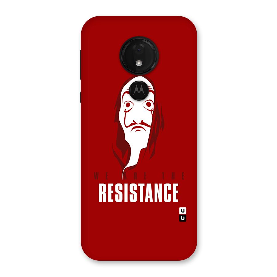 We Are Resistance Back Case for Moto G7 Power