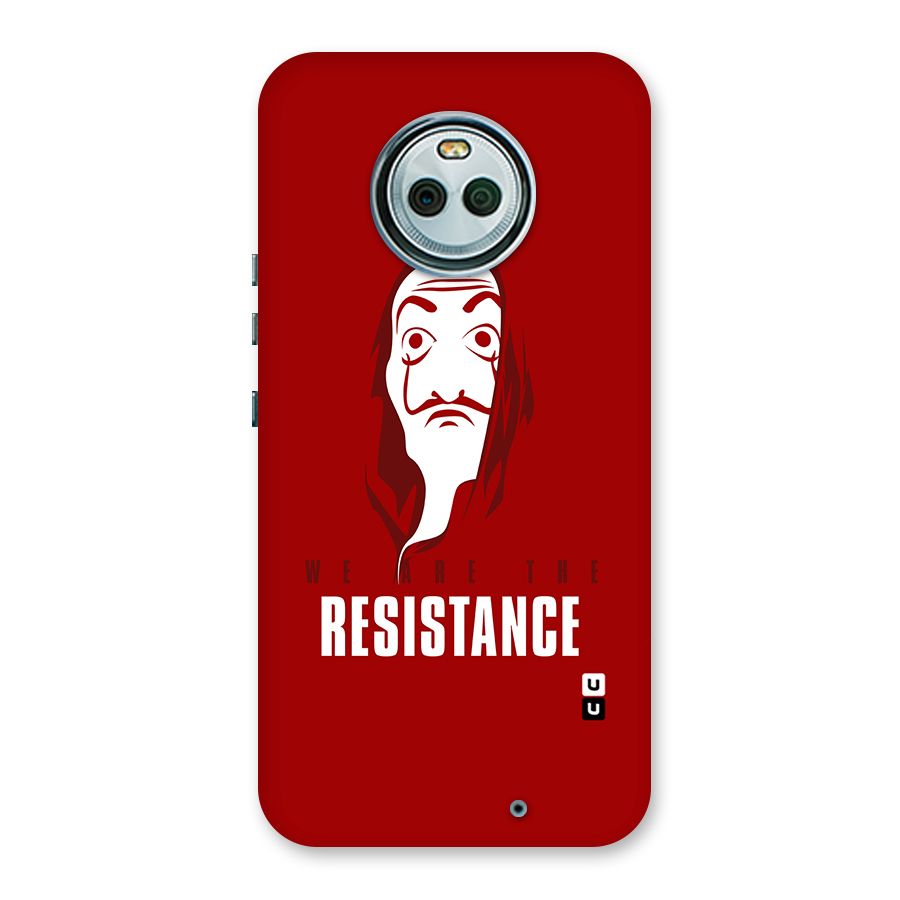 We Are Resistance Back Case for Moto X4